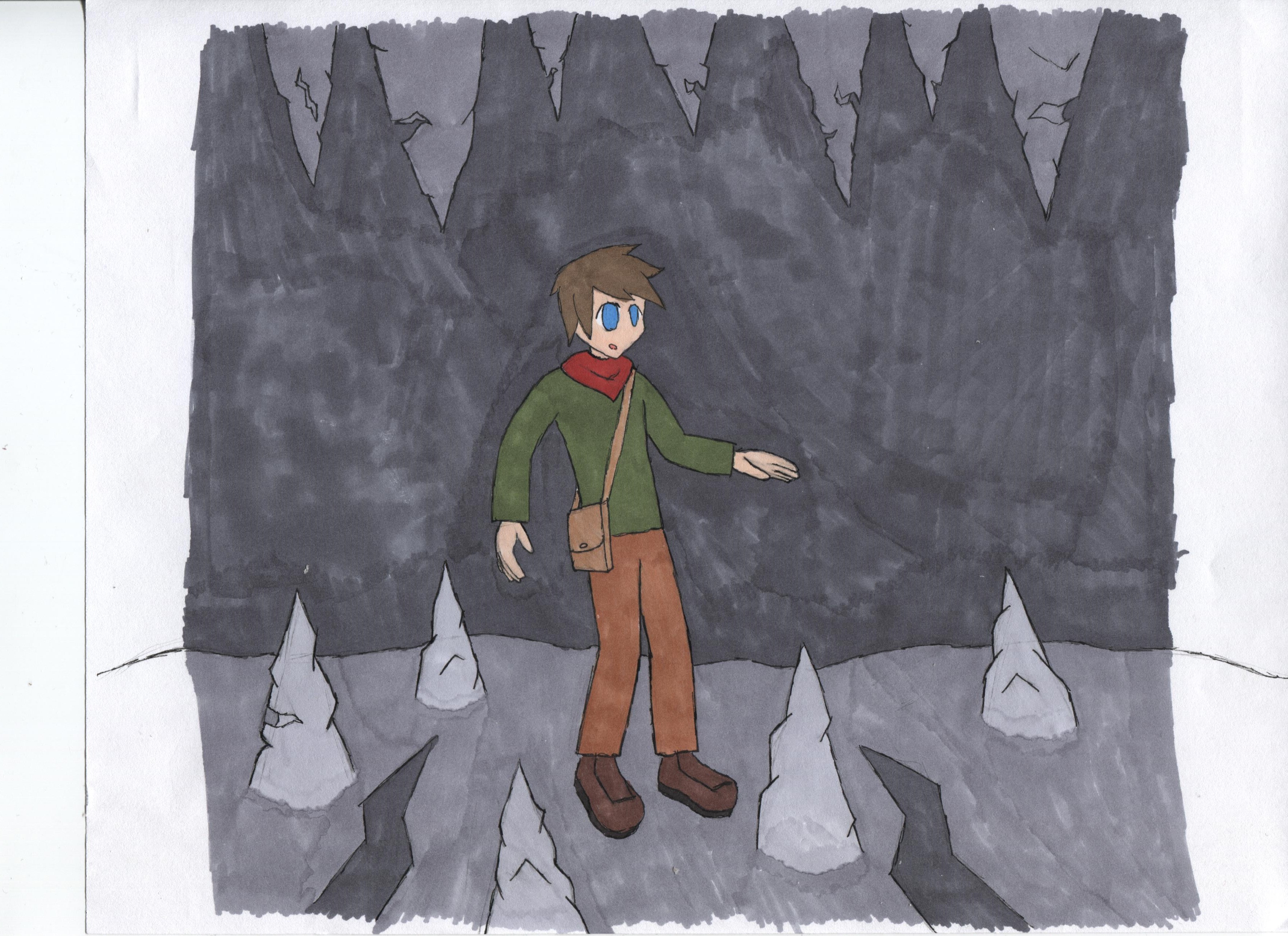 Ed in a cave 001